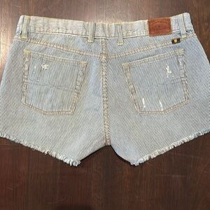 Lucky Brand Blue Jean Shorts with Frayed Hem